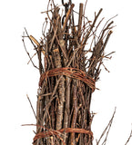 36"W Twigs 6 Lt Chandelier