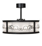 28"W Putrelo Pendant