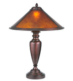 23"H Van Erp Amber Mica Table Lamp
