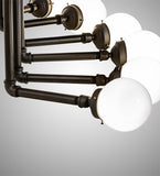 50"W PipeDream Cascading Chandelier