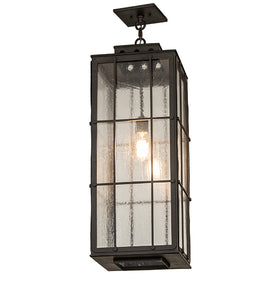 12"Sq Pontrefract Lantern Outdoor Pendant