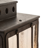 12"Sq Pontrefract Lantern Outdoor Pendant
