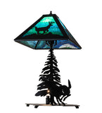 21"H Lone Deer Table Lamp