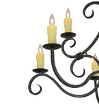 36"W Clayton 9 Lt Chandelier