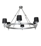 60"W Luebeck 6 Lt Chandelier