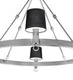 60"W Luebeck 6 Lt Chandelier