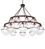 60"W Bola Tavern 20 Lt Two Tier Chandelier