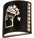 10"W Tinseltown Filmstrip Popcorn Contemporary Wall Sconce