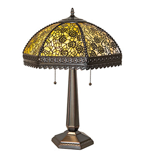 25"H Lotus Leaf Table Lamp