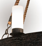 60"W Costello Ring 16 Lt Chandelier