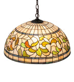 20"W Tiffany Turning Leaf Pendant