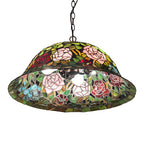 24"W Tiffany Rosebush Pendant