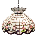 20"W Roseborder Pendant
