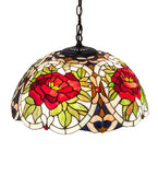 20"W Renaissance Rose Pendant
