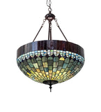22"W Tiffany Candice Inverted Pendant