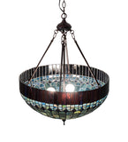 22"W Tiffany Candice Inverted Pendant