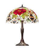 26"H Renaissance Rose Table Lamp