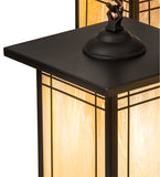 33"Sq Prairie Mission 4 Lt Chandelier