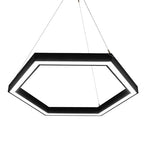 42"W Anillo Hexagon Pendant