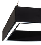 36"Sq Anillo Quadrato Pendant