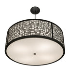36"W Cilindro Deco Pendant