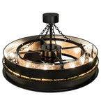45"W Golden Forge Chandel-Air