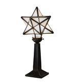 17"H Moravian Star Accent Lamp