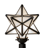 17"H Moravian Star Accent Lamp