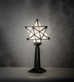 17"H Moravian Star Accent Lamp