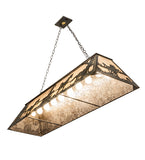 60"L Running Horses Oblong Pendant