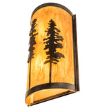 9"W Tall Pines Wall Sconce