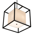 22"Sq Kitzi Box Pendant