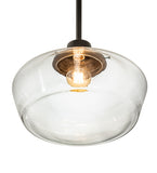 16"W Revival Schoolhouse W/Traditional Globe Pendant