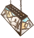 33"L Alpine Island/Billiard Pendant