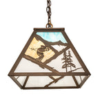 33"L Alpine Island/Billiard Pendant