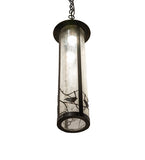 8"W Fulton Song Bird Outdoor Pendant