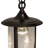 8"W Fulton Song Bird Outdoor Pendant