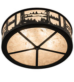 22"W Quiet Pond Flush Mount