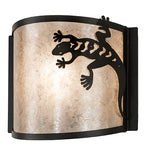 11"W Southwest Gecko Wall Sconce