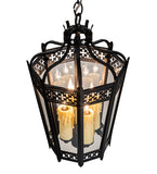 11"W Cardiff 4 Lt Pendant