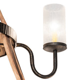 61"W Barrel Stave 12 Lt Chandelier