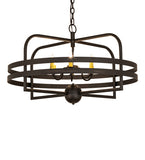 32"W Aldari 6 Lt Chandelier