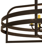32"W Aldari 6 Lt Chandelier