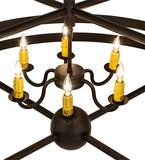 32"W Aldari 6 Lt Chandelier