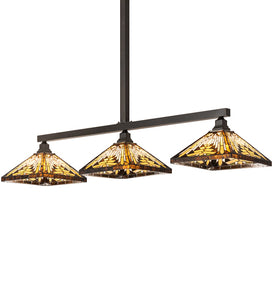 63"L Nuevo Mission 3 Lt Island Pendant