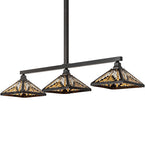 63"L Nuevo Mission 3 Lt Island Pendant