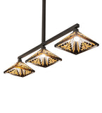 63"L Nuevo Mission 3 Lt Island Pendant