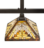 63"L Nuevo Mission 3 Lt Island Pendant