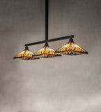 63"L Nuevo Mission 3 Lt Island Pendant