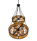 46"W Kleba Two Tier Pendant
